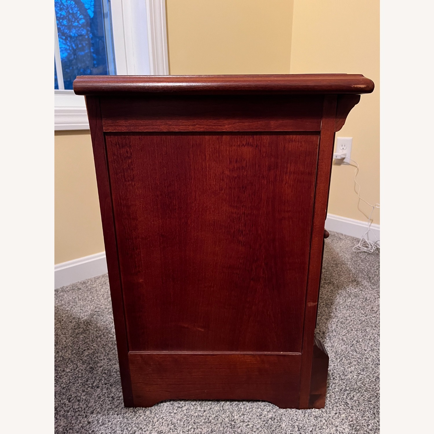 Cherry Wood Nightstands - image-3