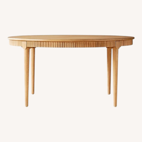 Used CB2 Natural Wood Dining Table for sale on AptDeco