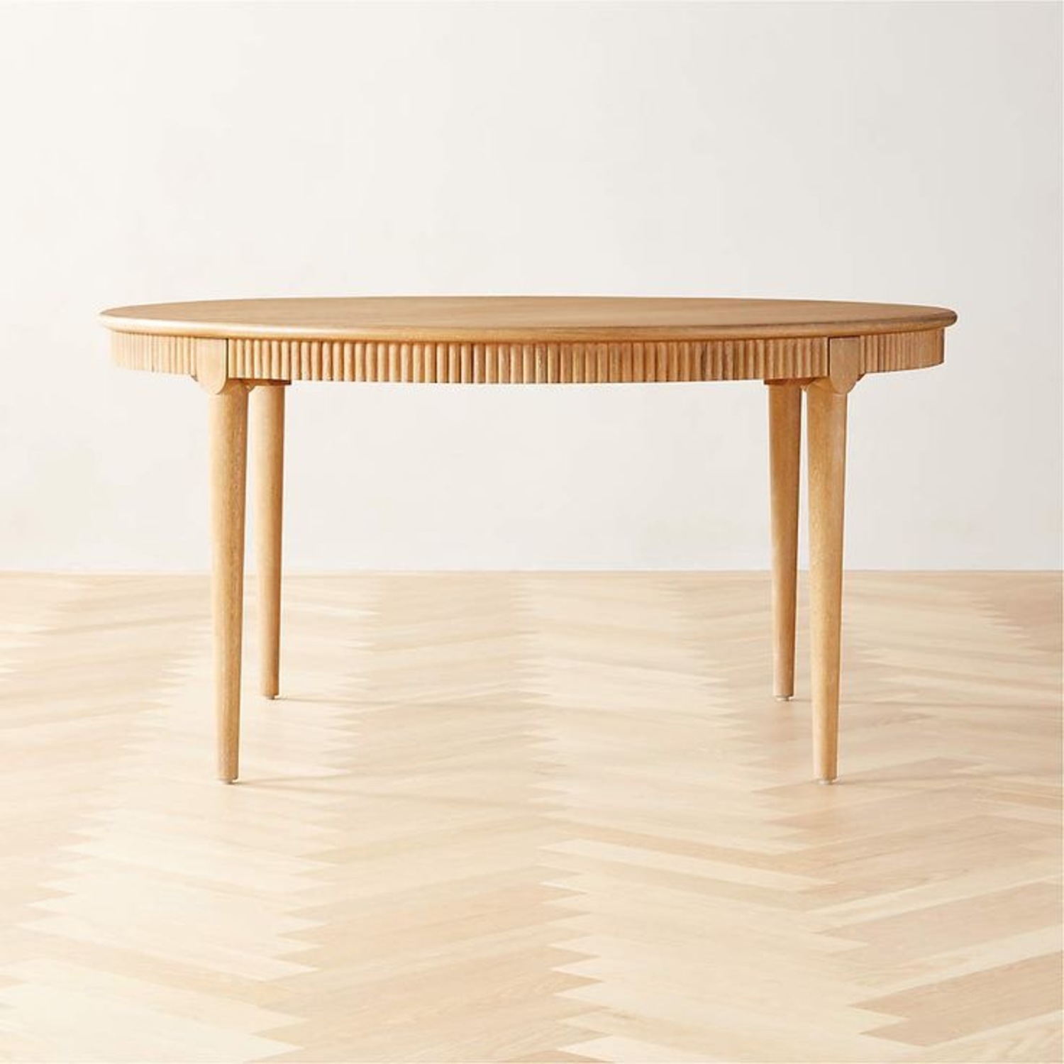 CB2 Natural Wood Dining Table - image-6