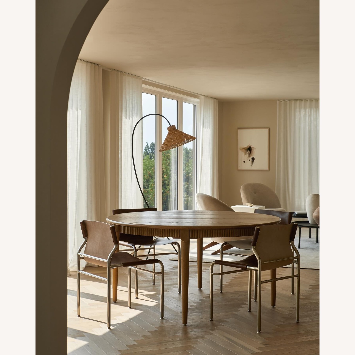 CB2 Natural Wood Dining Table - image-5