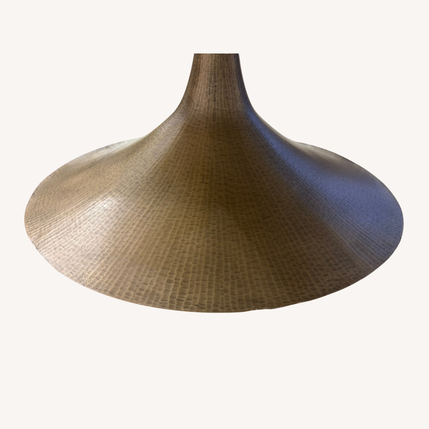 Restoration Hardware Aero Stone Round Dining Table - image-2