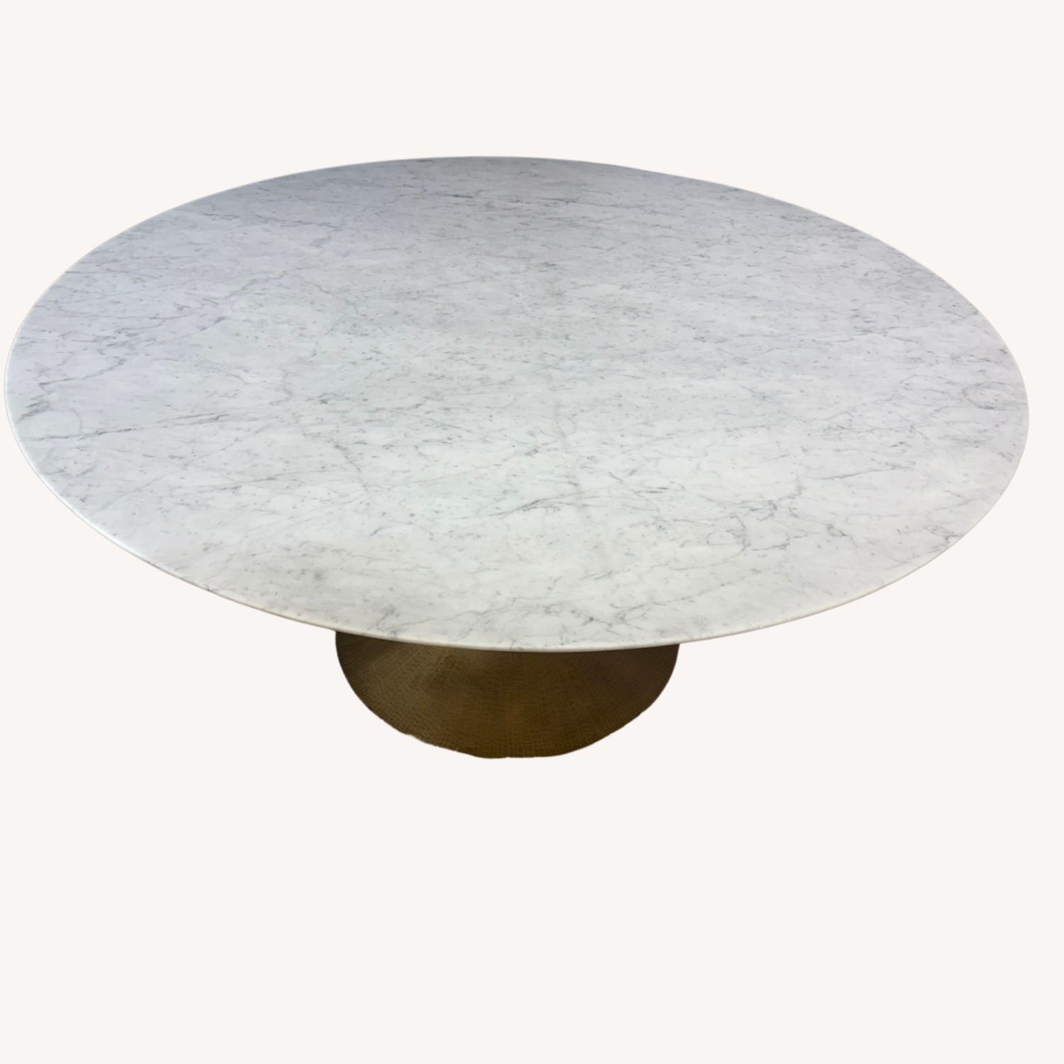 Restoration Hardware Aero Stone Round Dining Table - image-29