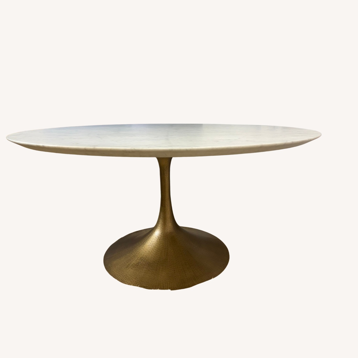 Restoration Hardware Aero Stone Round Dining Table - image-18