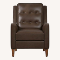 Abbyson Living Furniture Holloway Dark Brown Recliner