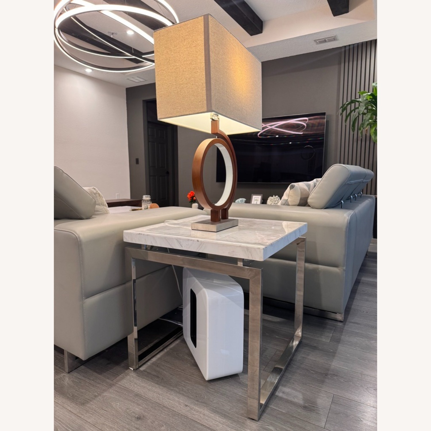 Rooms To Go Nerissa Gray 3 Pc Coffee Table Set - image-6