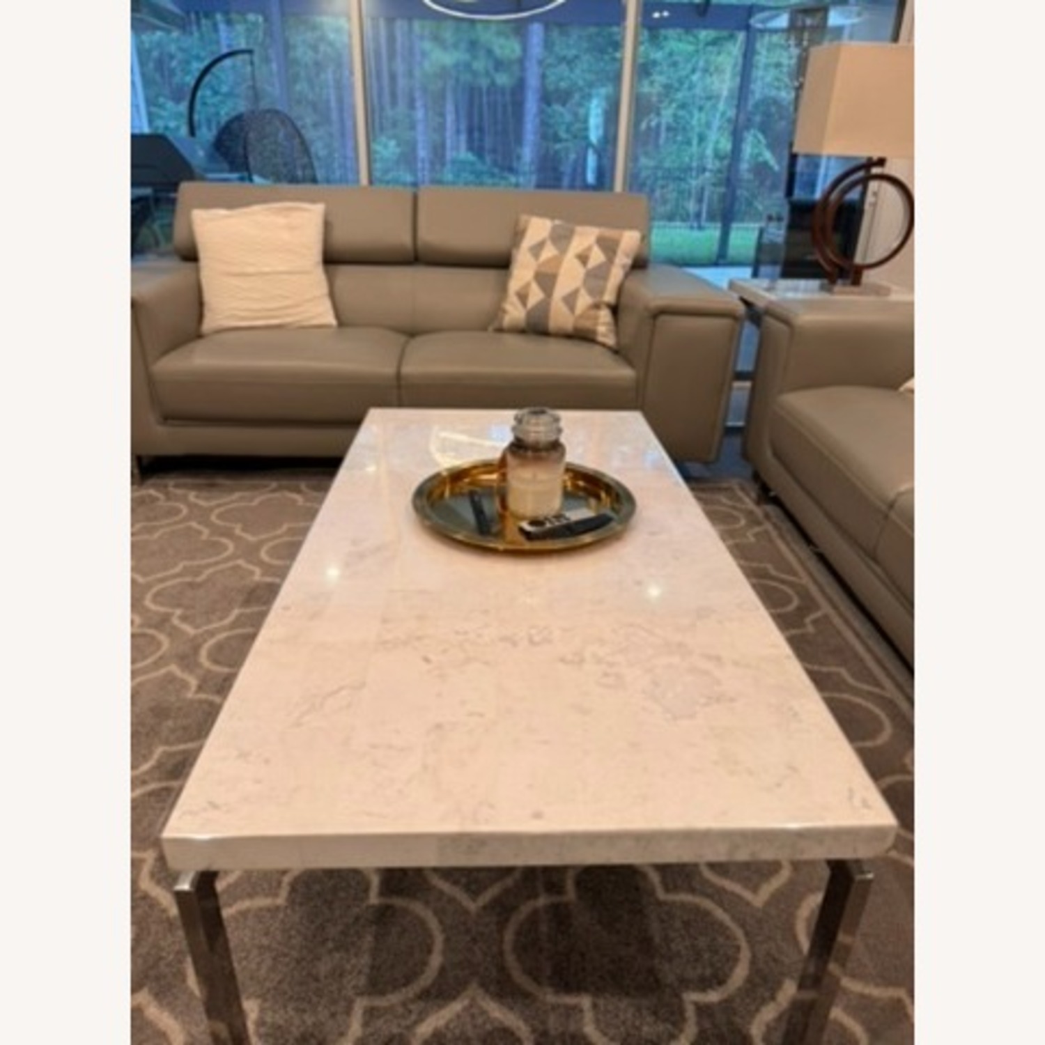 Rooms To Go Nerissa Gray 3 Pc Coffee Table Set - image-3