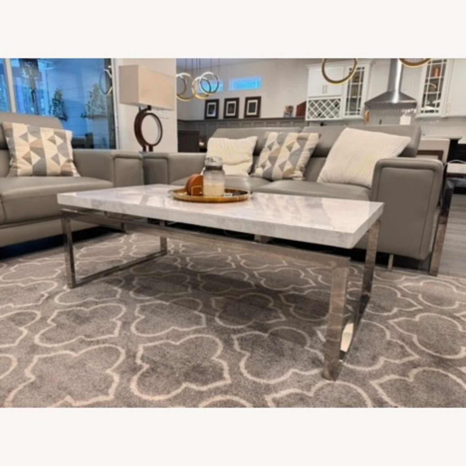 Rooms To Go Nerissa Gray 3 Pc Coffee Table Set - image-2