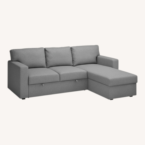 Used IKEA BÅRSLÖV Light Gray Fabric Sleeper Sofa for sale on AptDeco