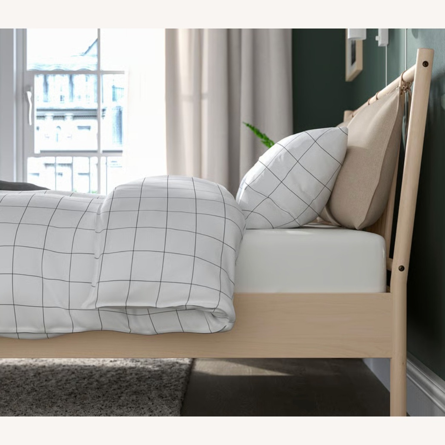 IKEA Björksnäs Natural Wood Queen Bed - image-2