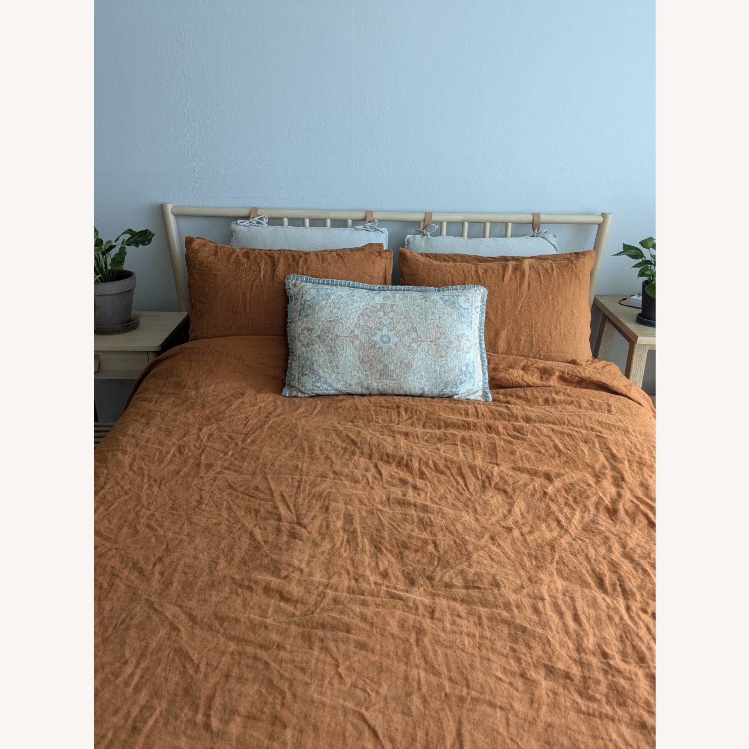 IKEA Björksnäs Natural Wood Queen Bed - image-3