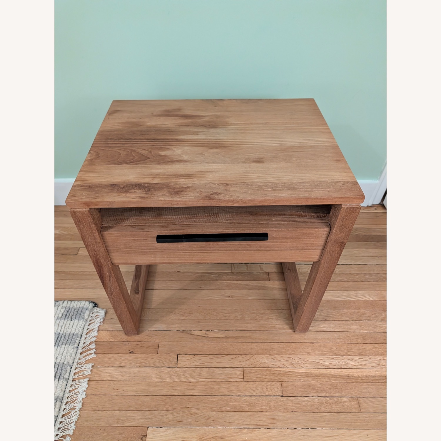 Crate & Barrel Linea Natural Wood Nightstands - image-6