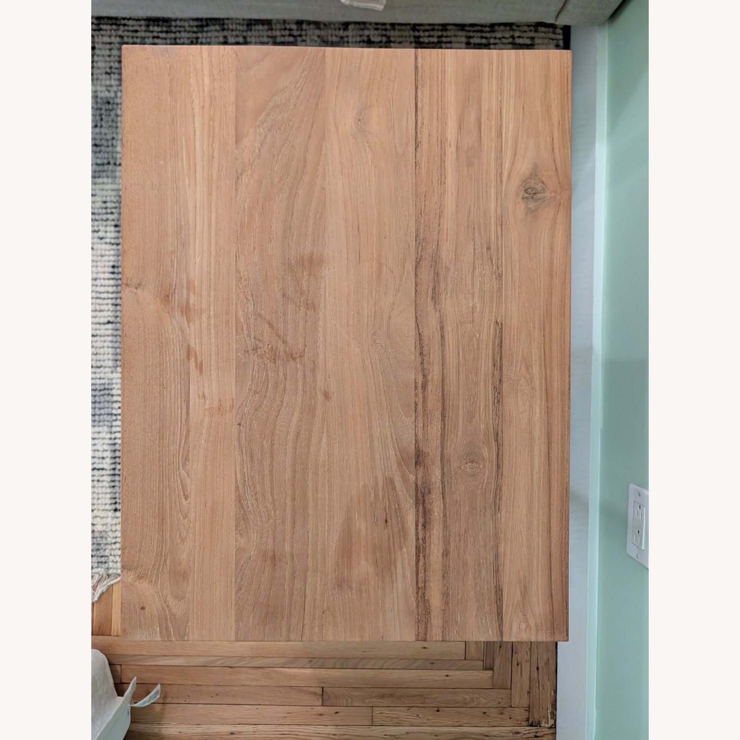 Crate & Barrel Linea Natural Wood Nightstands - image-9