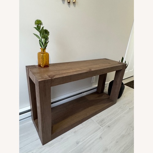 Used Pottery Barn Rockport Wood Sideboard for sale on AptDeco