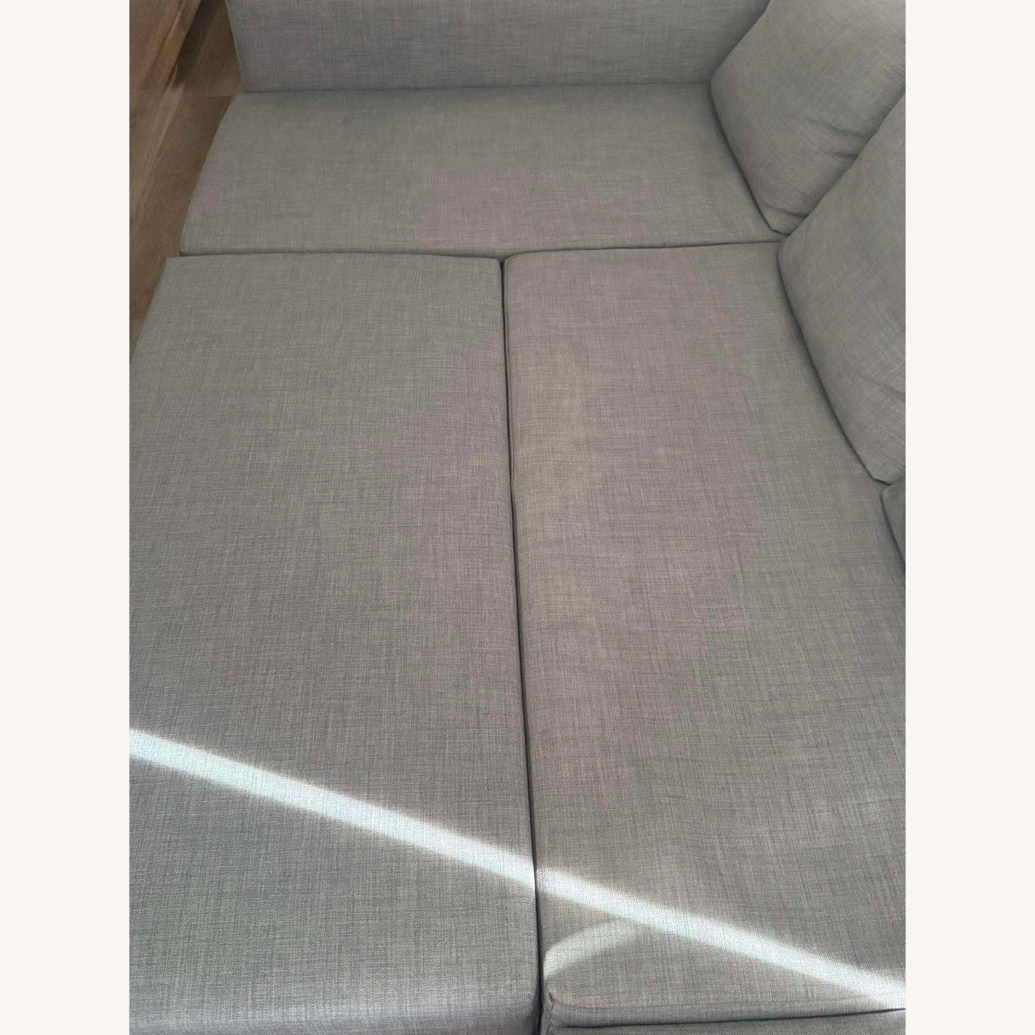 IKEA FRIHETEN Dark Gray Sleeper Sectional w Storage - image-3