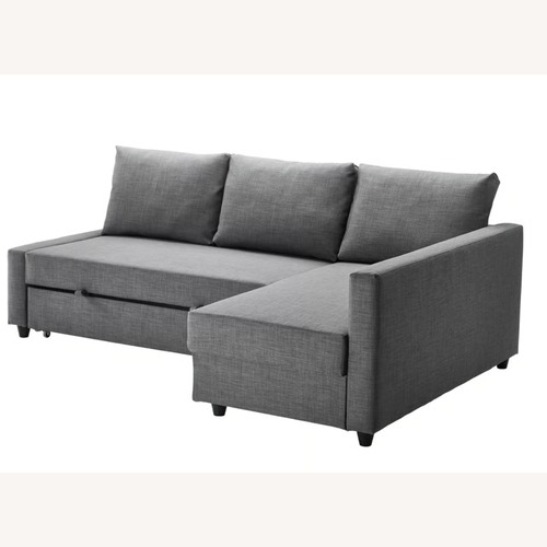 Used IKEA FRIHETEN Dark Gray Sleeper Sectional w Storage for sale on AptDeco