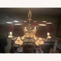 Vintage/Antique Repro French Brass Chandelier