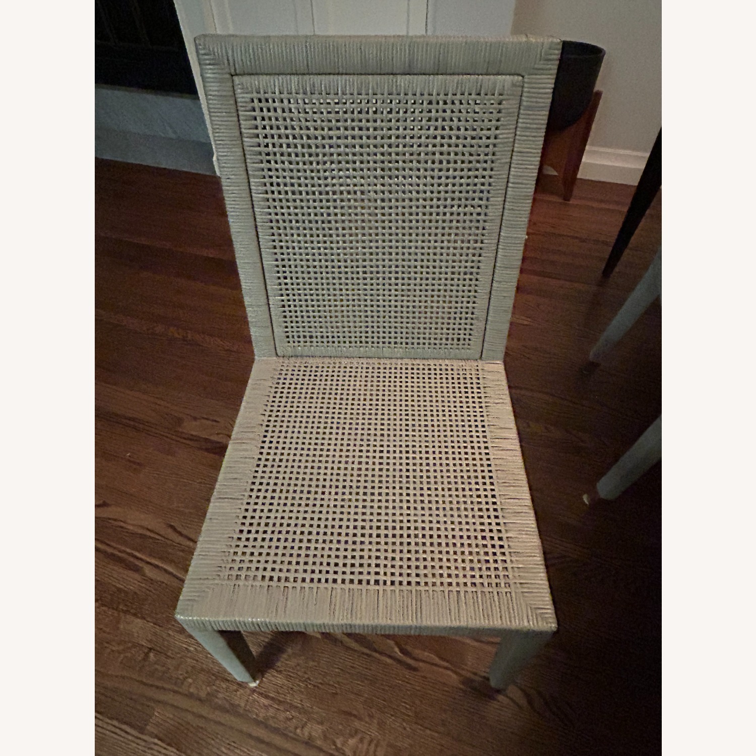 Serena & Lily Balboa Light Mist Rattan Dining Chairs - image-2