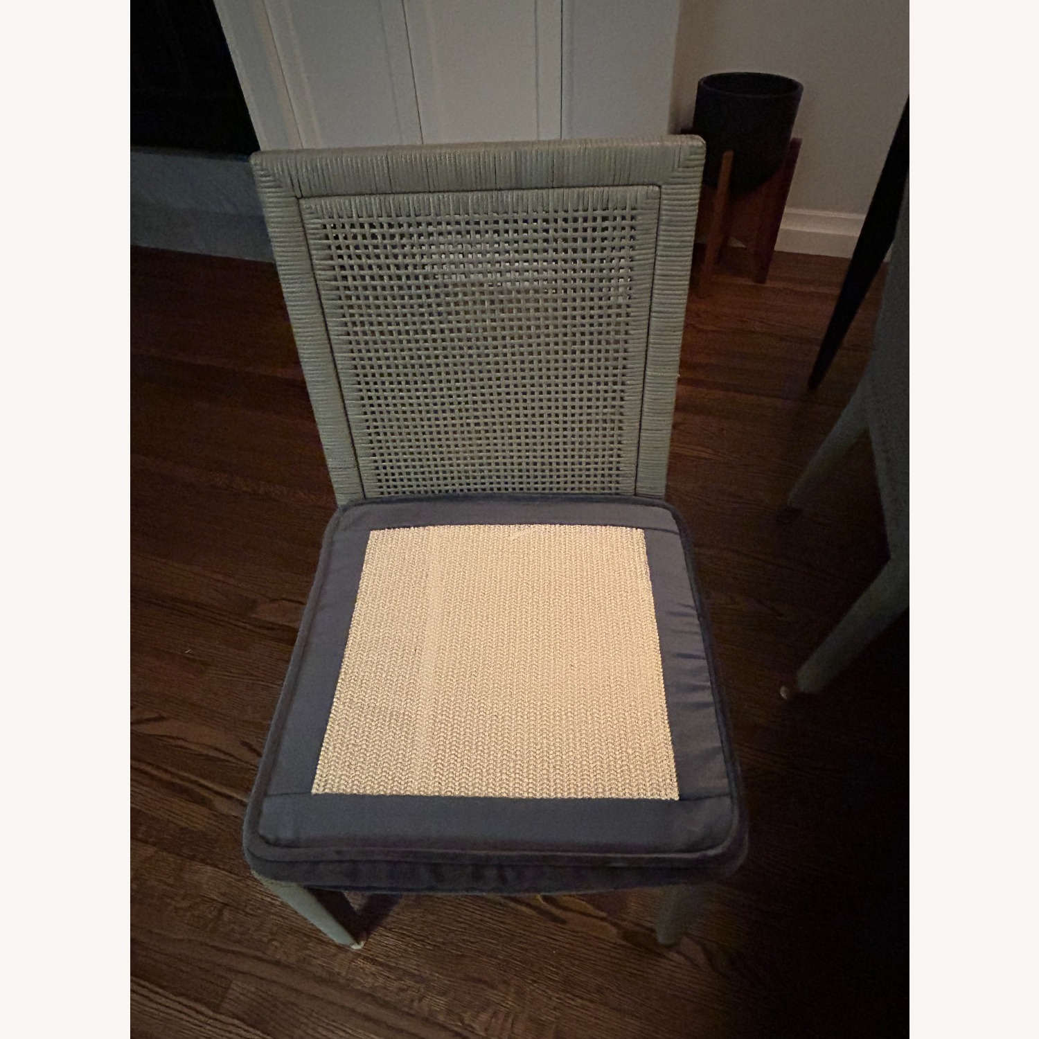 Serena & Lily Balboa Light Mist Rattan Dining Chairs - image-3