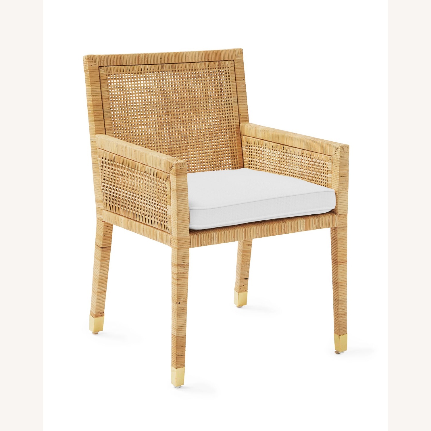 Serena & Lily Balboa Mist Rattan Dining Chairs - image-4