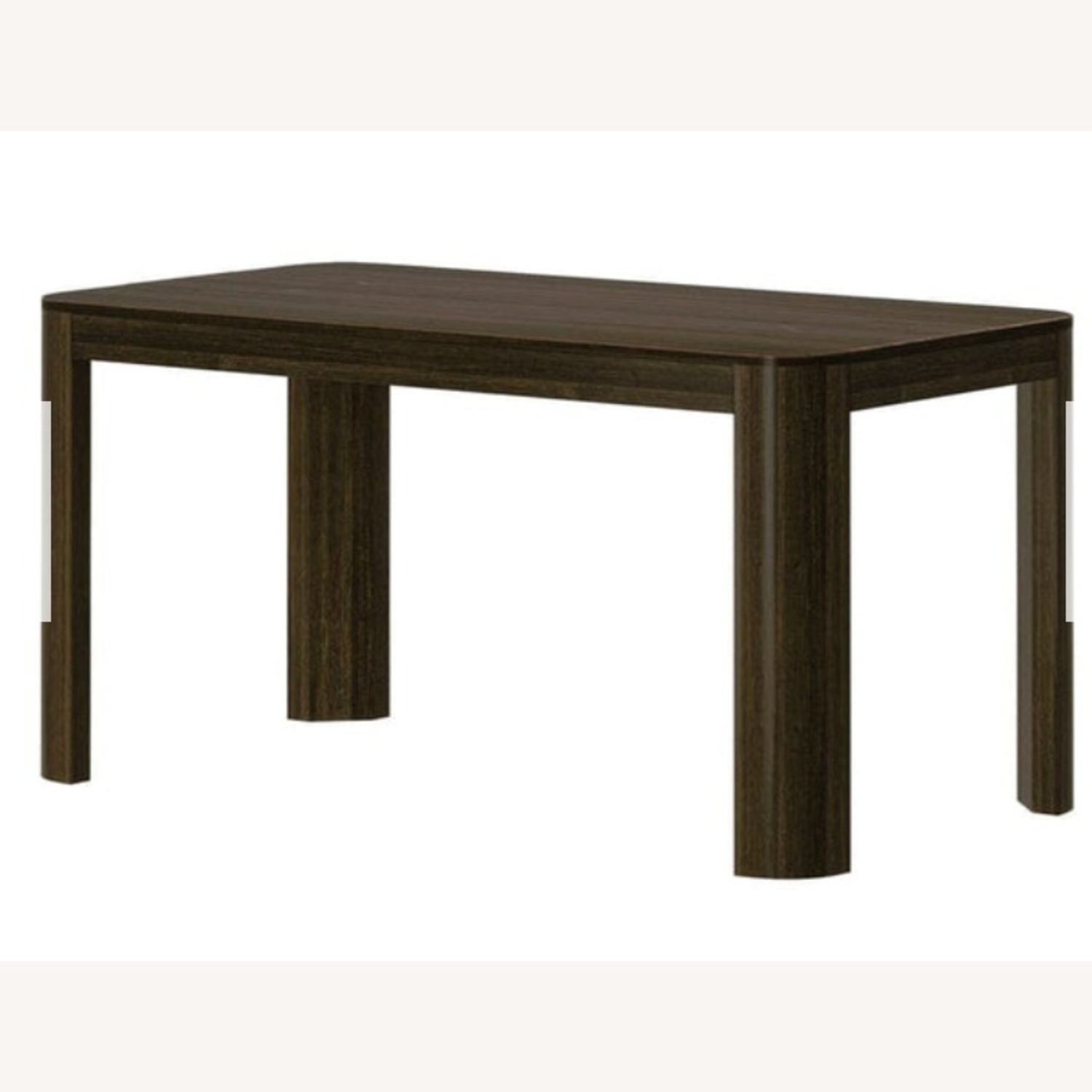 Contour Dark Brown Wood Dining Set - image-2
