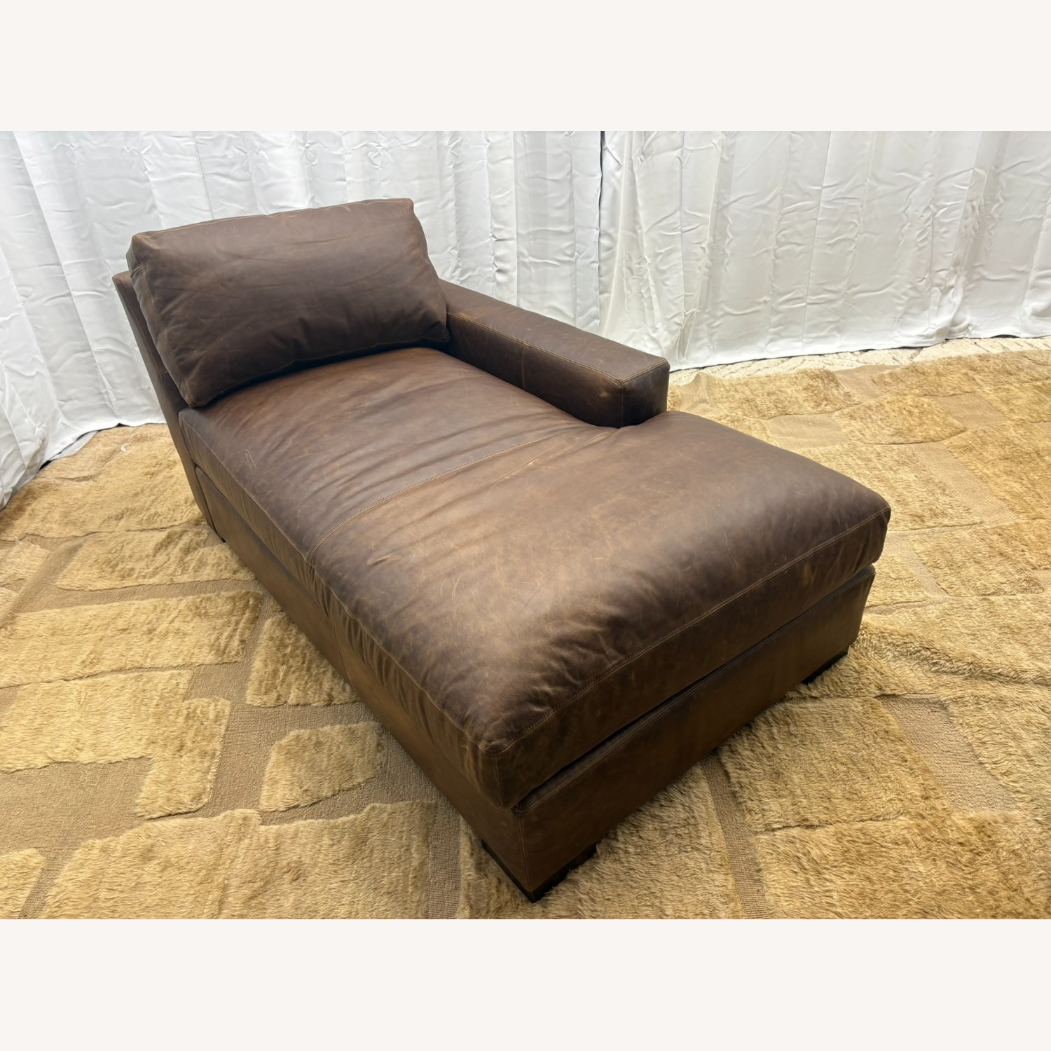 RH Maxwell Leather Right-Arm Chaise - image-15