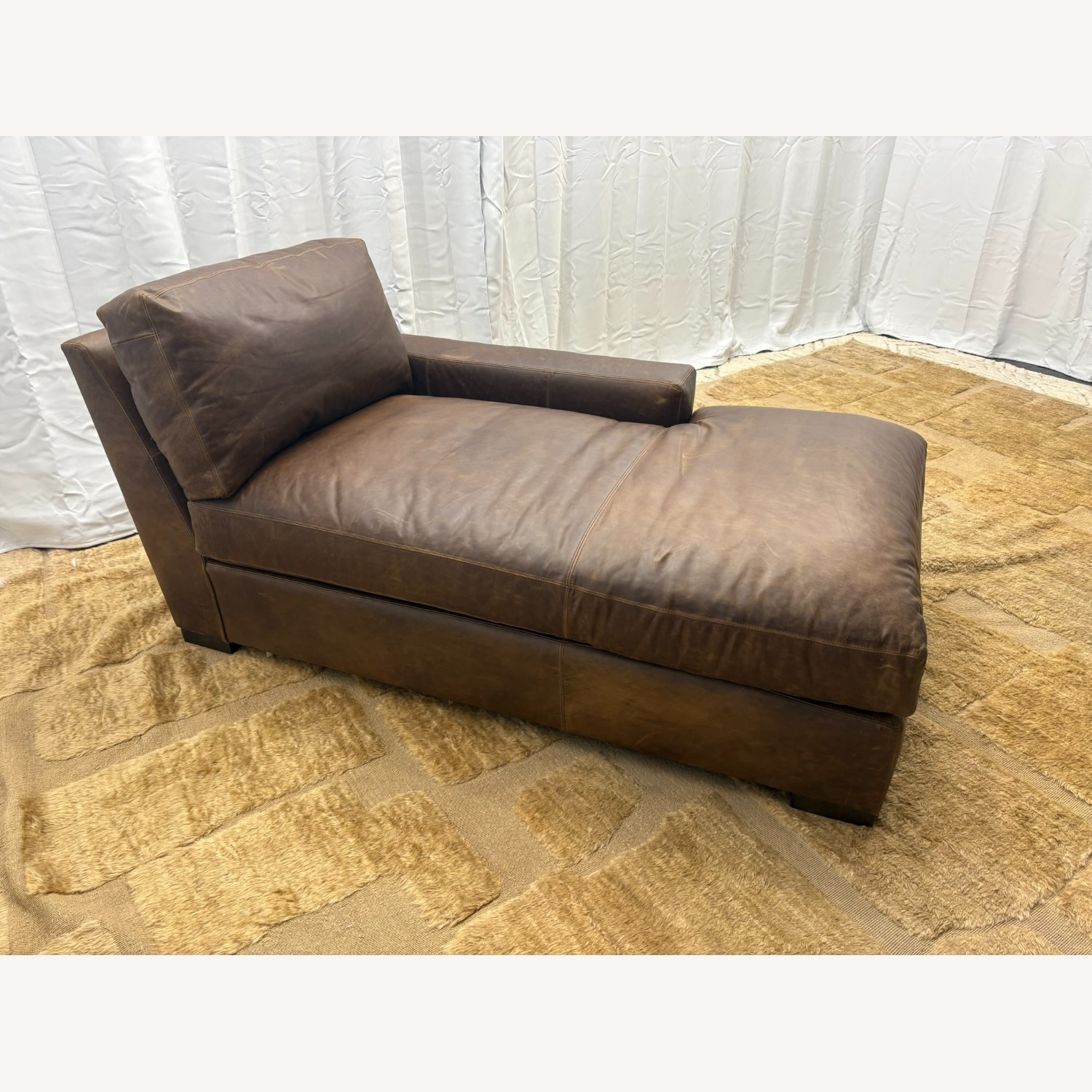 RH Maxwell Leather Right-Arm Chaise - image-23