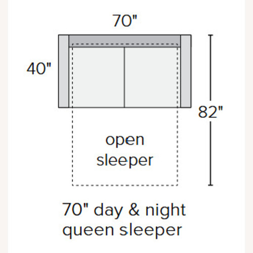 Used Room & Board Leather Queen Size Sleeper Sofa for sale on AptDeco