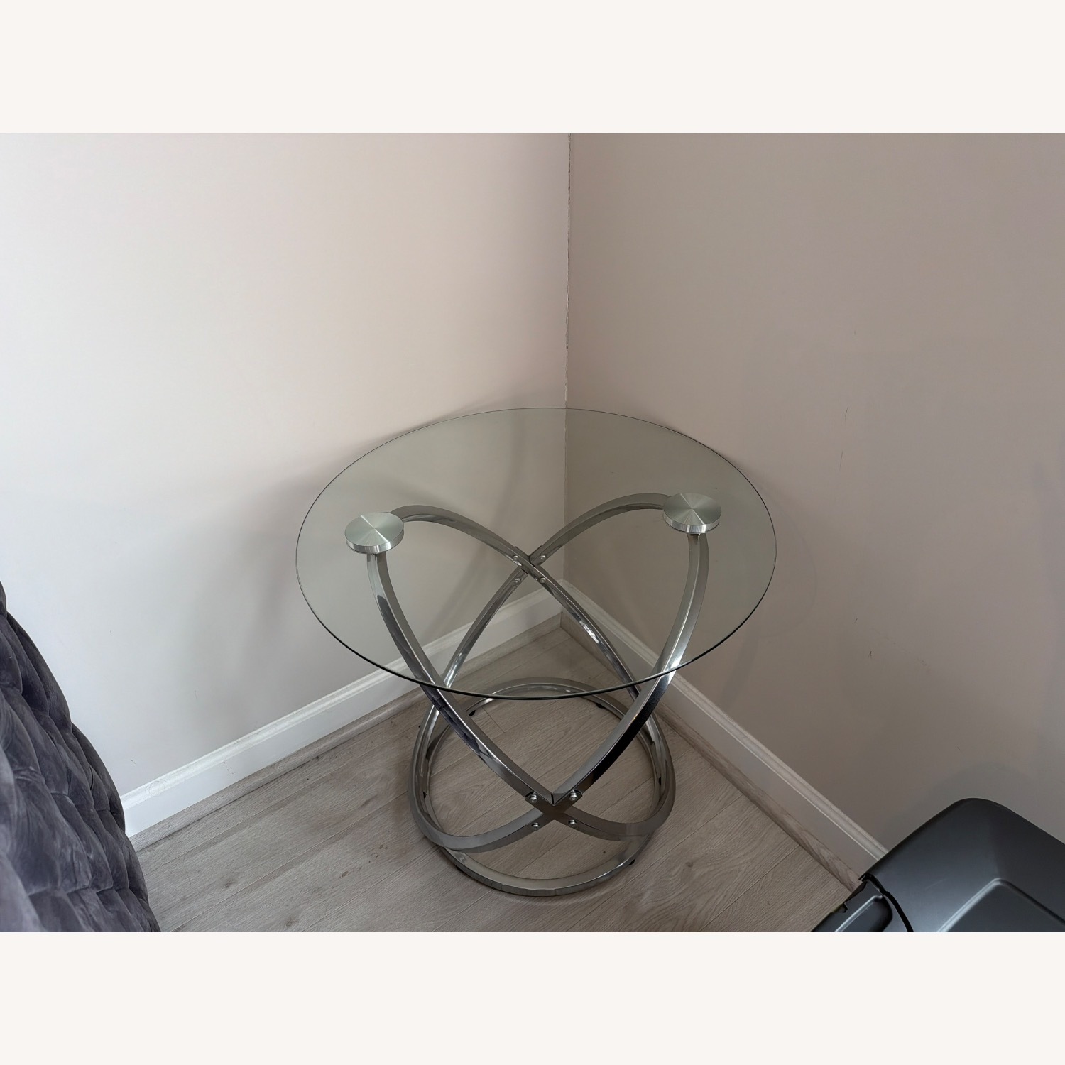 Orren Ellis Glass Top End Table - image-3