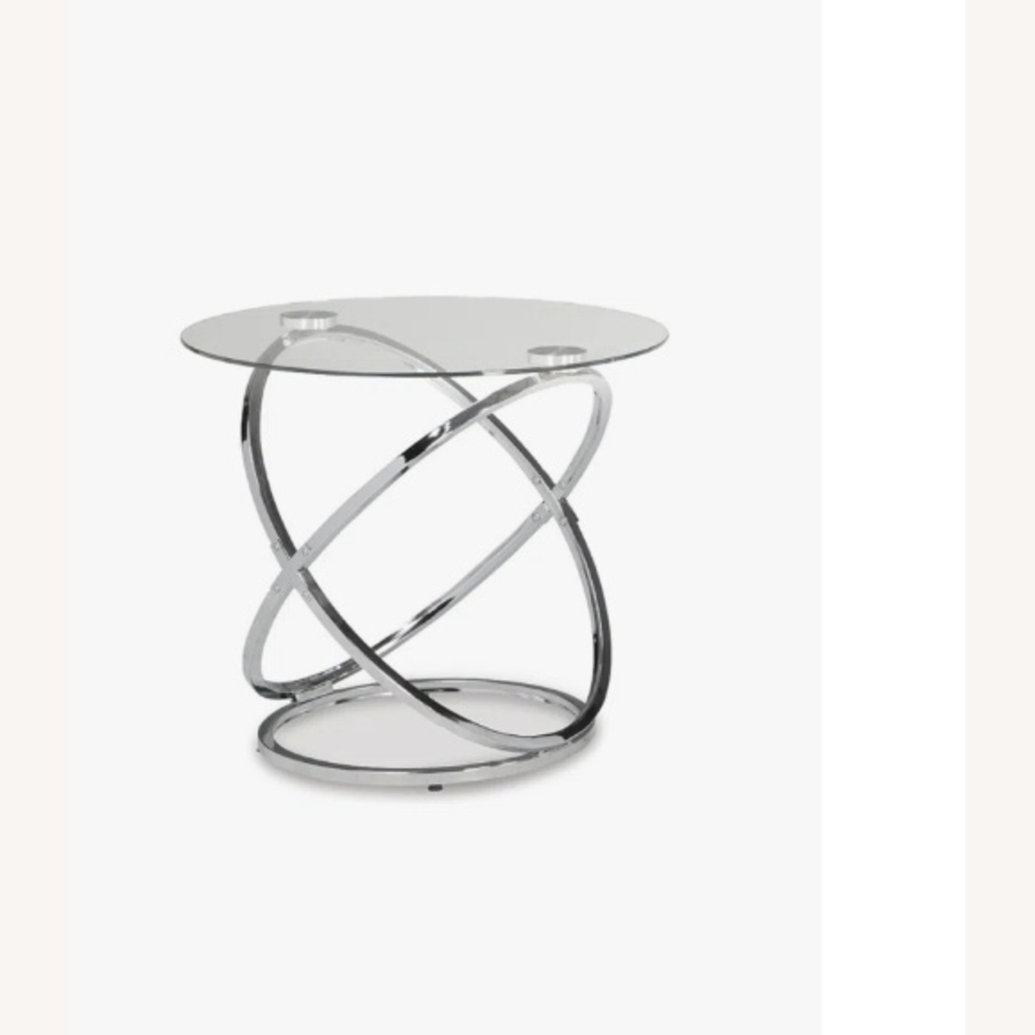 Orren Ellis Glass Top End Table - image-4