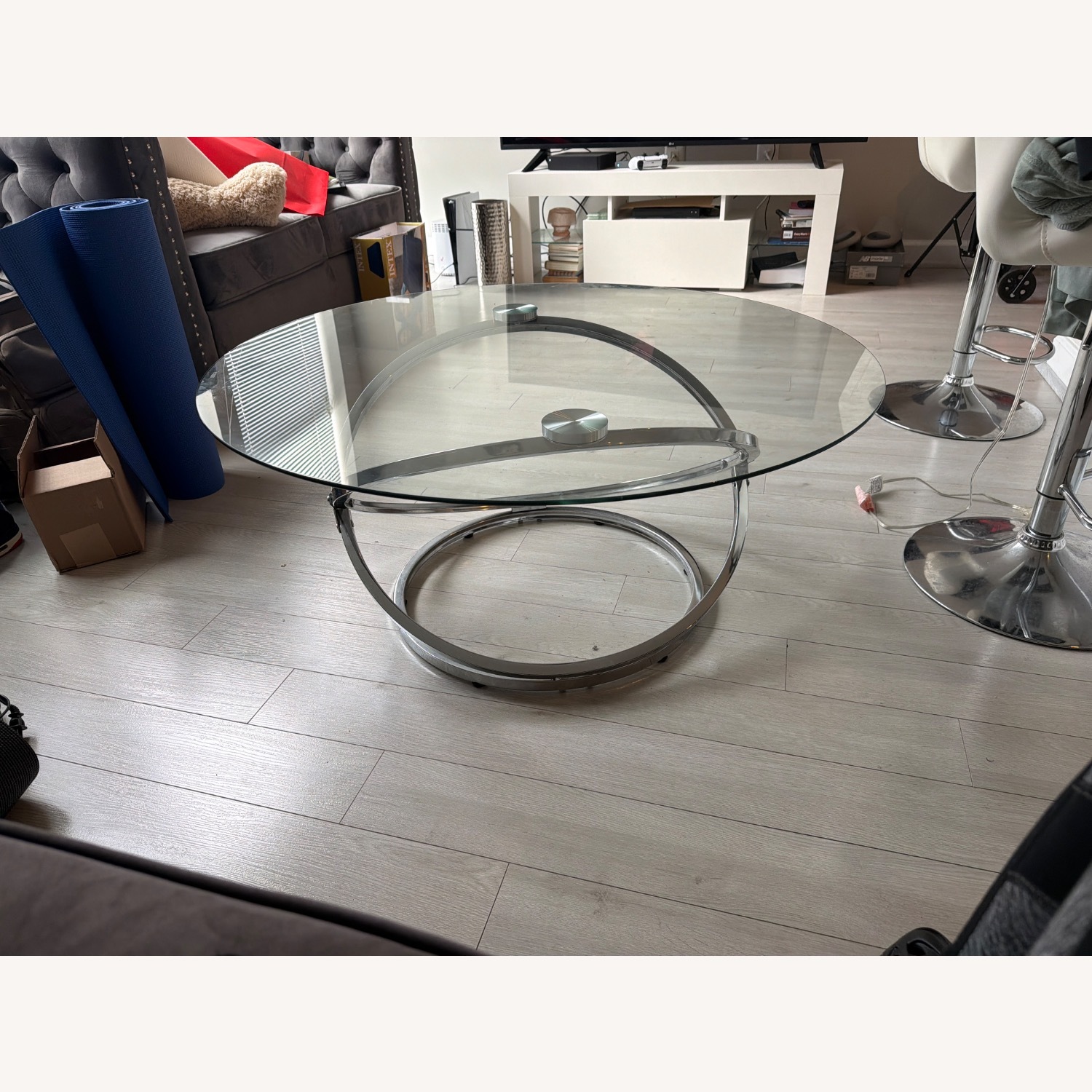 Orren Ellis Glass Top Coffee Table - image-2