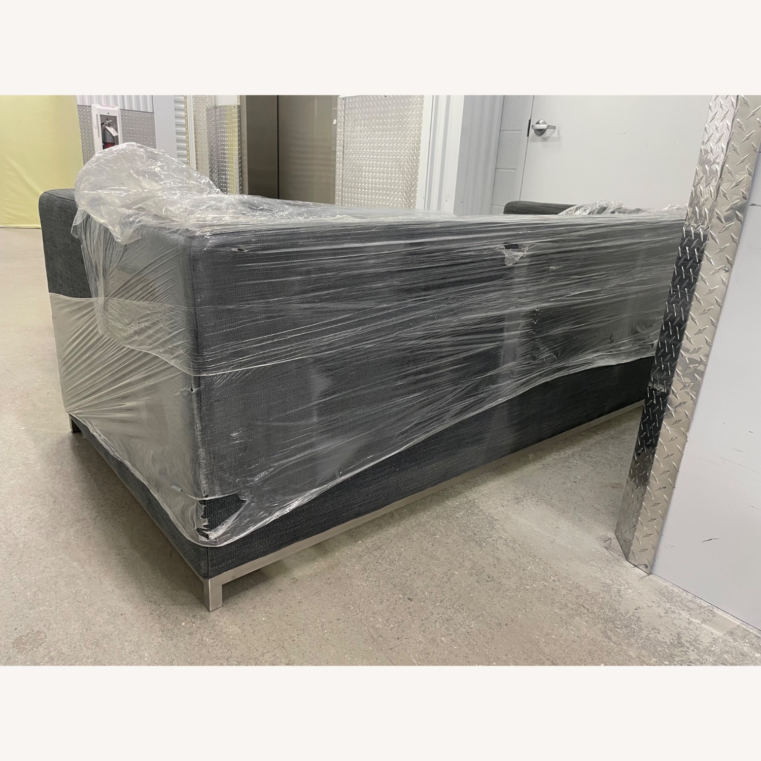 Article Soma Light Gray Fabric Sleeper Sofa - image-3