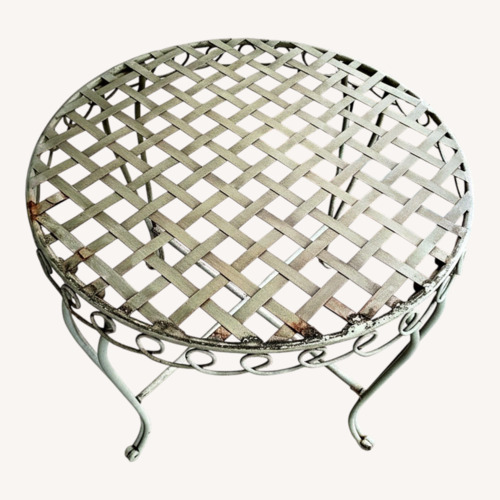 Used Vintage French Wrought Iron Furniture  for sale on AptDeco