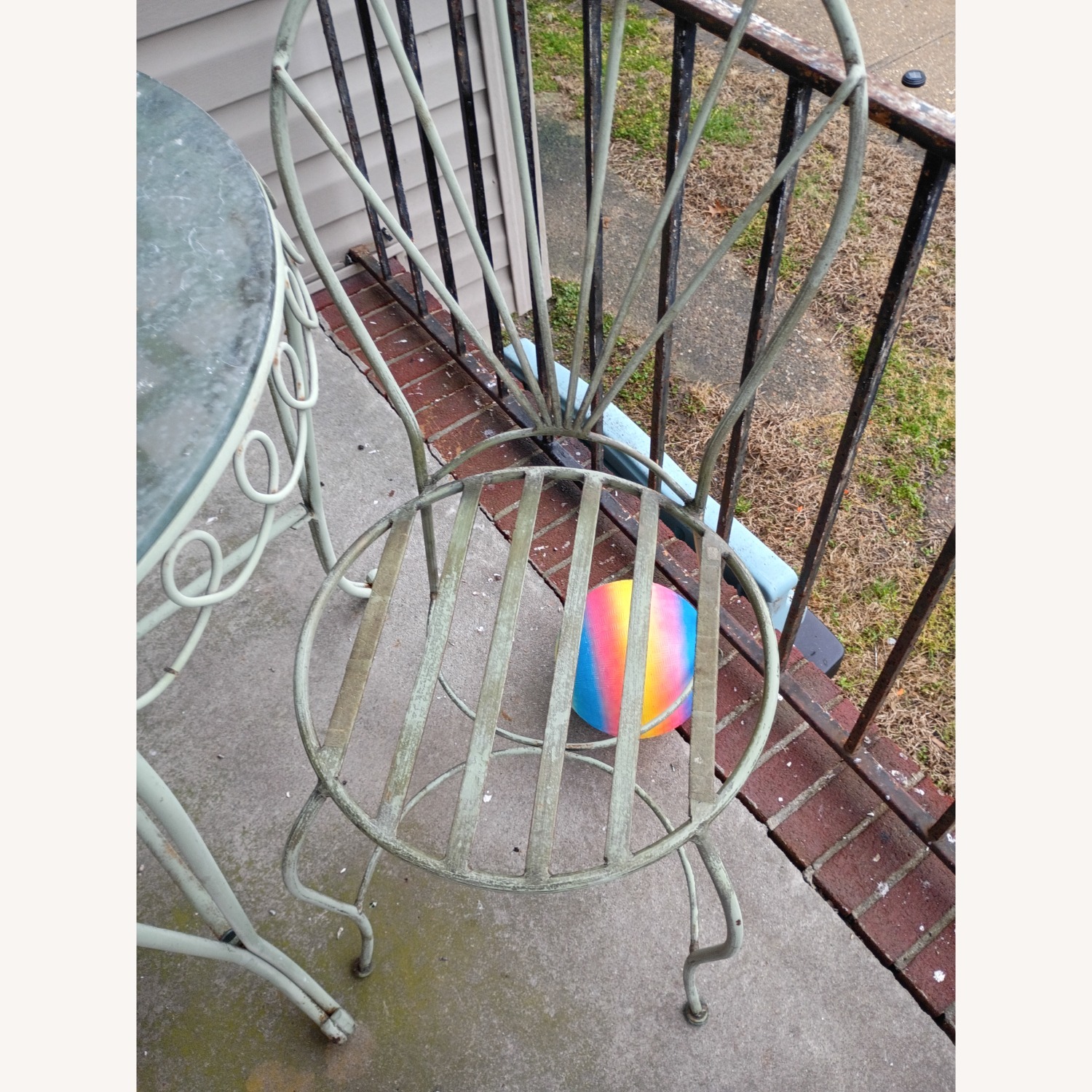 Vintage French Wrought Iron Furniture  - image-3