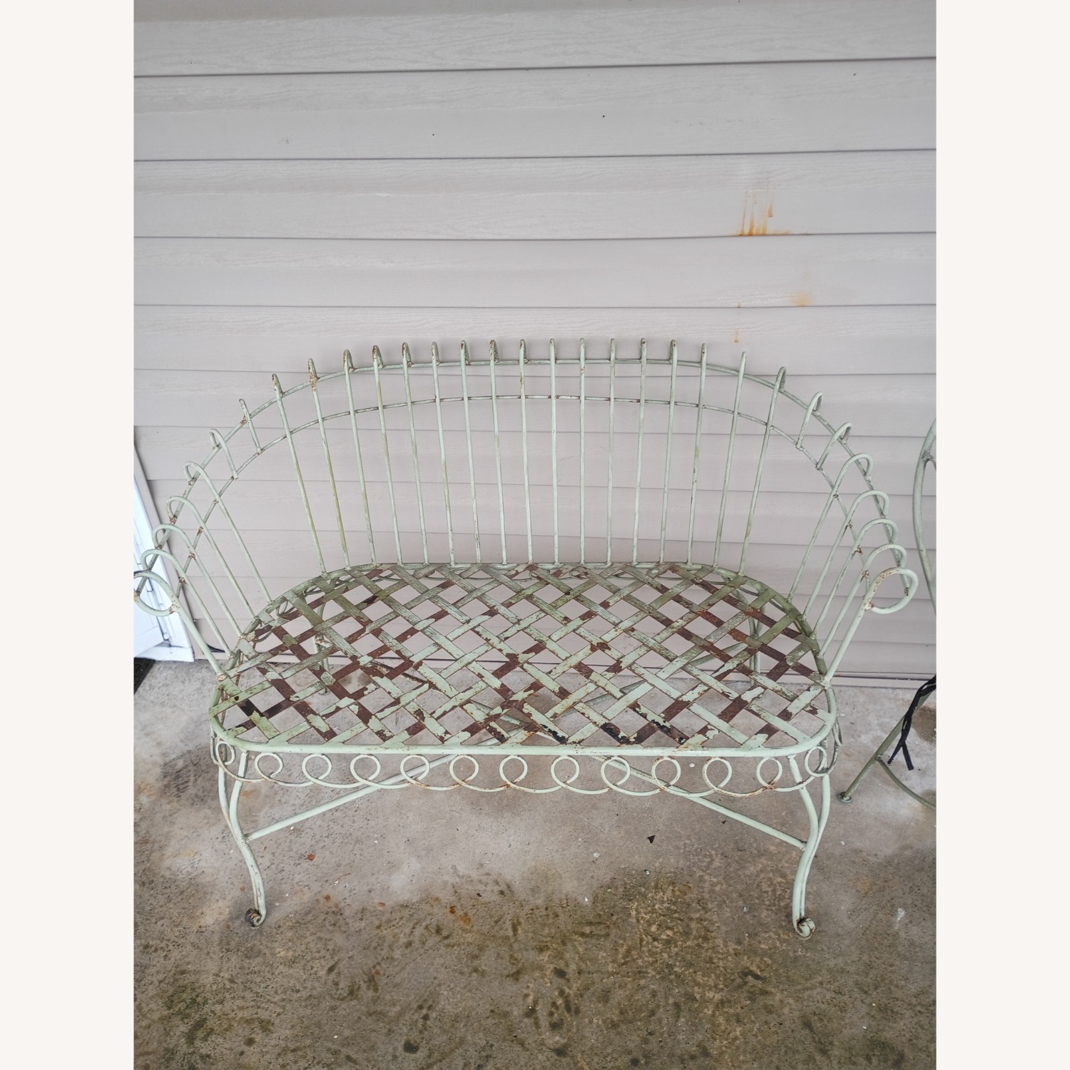 Vintage French Wrought Iron Furniture  - image-6