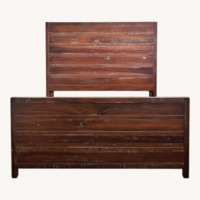 Modus Furniture Dark Brown Queen Bed