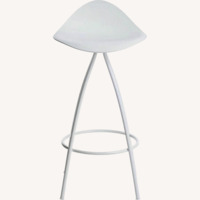 Stua Onda Bar Stool - Matte White