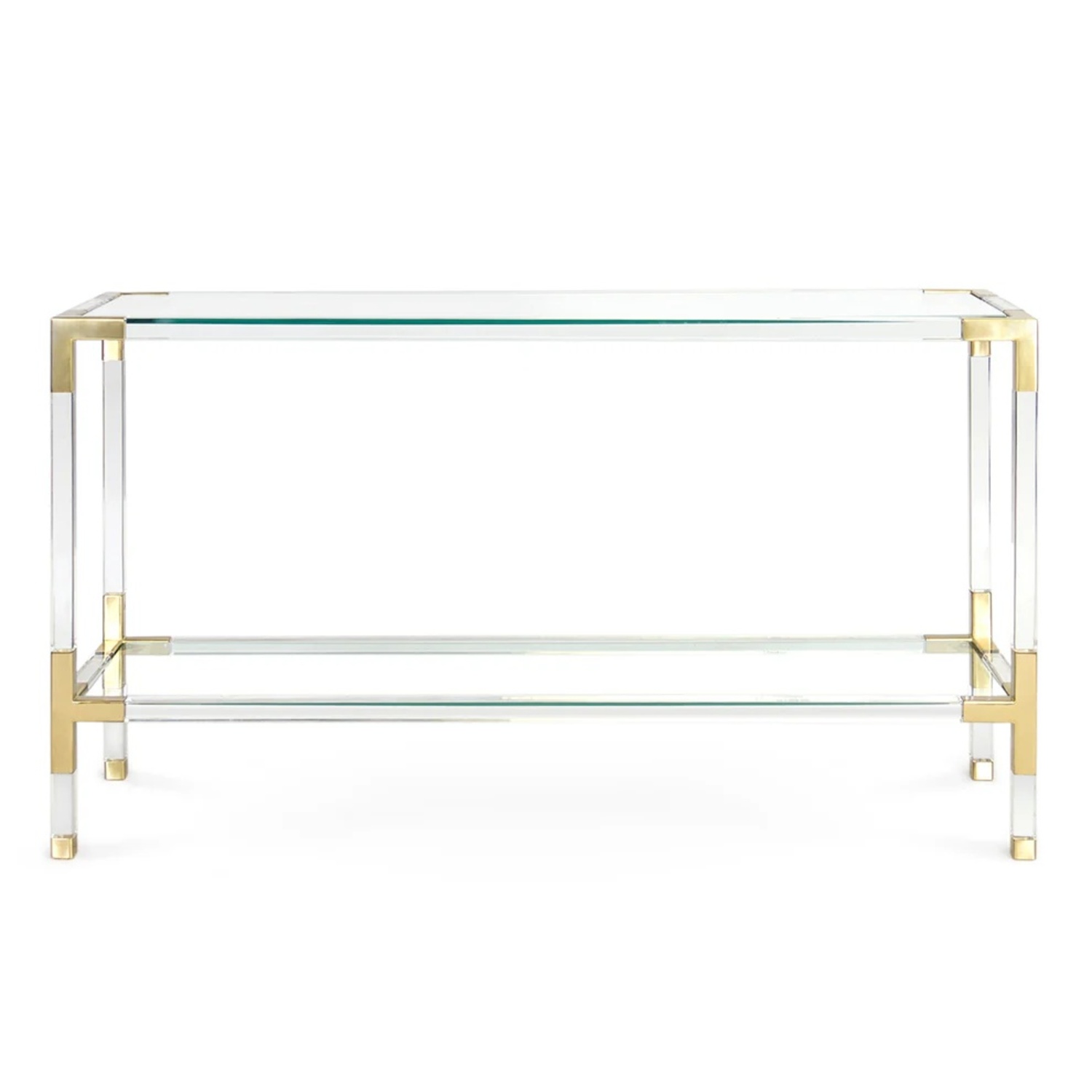 Jonathan Adler Silver Glass Console - image-4