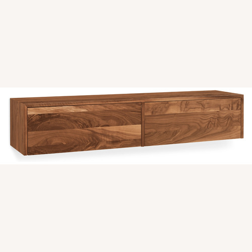 Used Room & Board Hover Walnut Wood Wall Shelf for sale on AptDeco