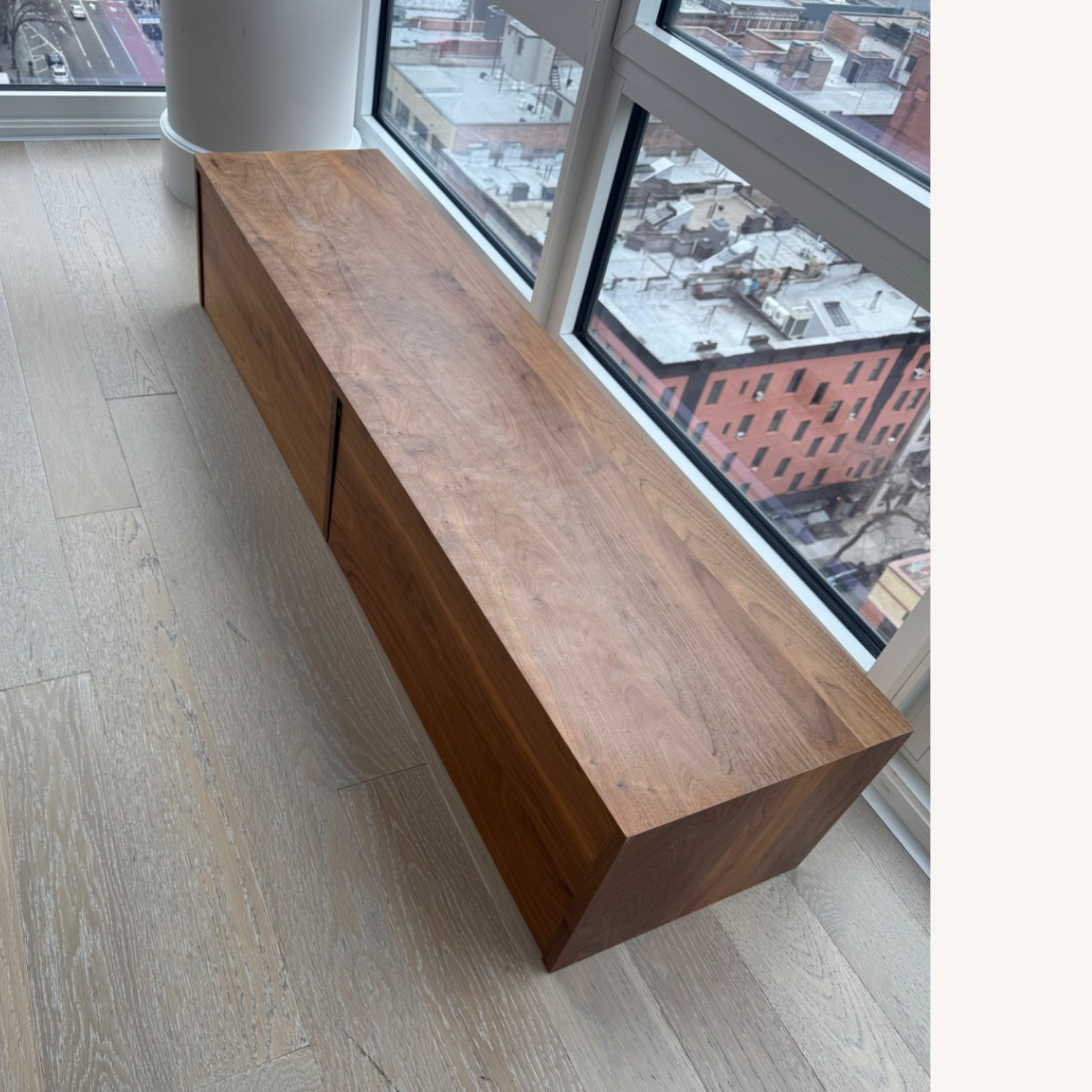 Room & Board Hover Walnut Wood Wall Shelf - image-8