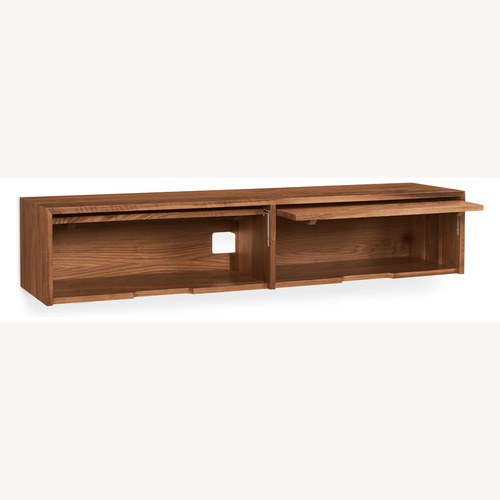 Used Room & Board Hover Walnut Wood Wall Shelf for sale on AptDeco
