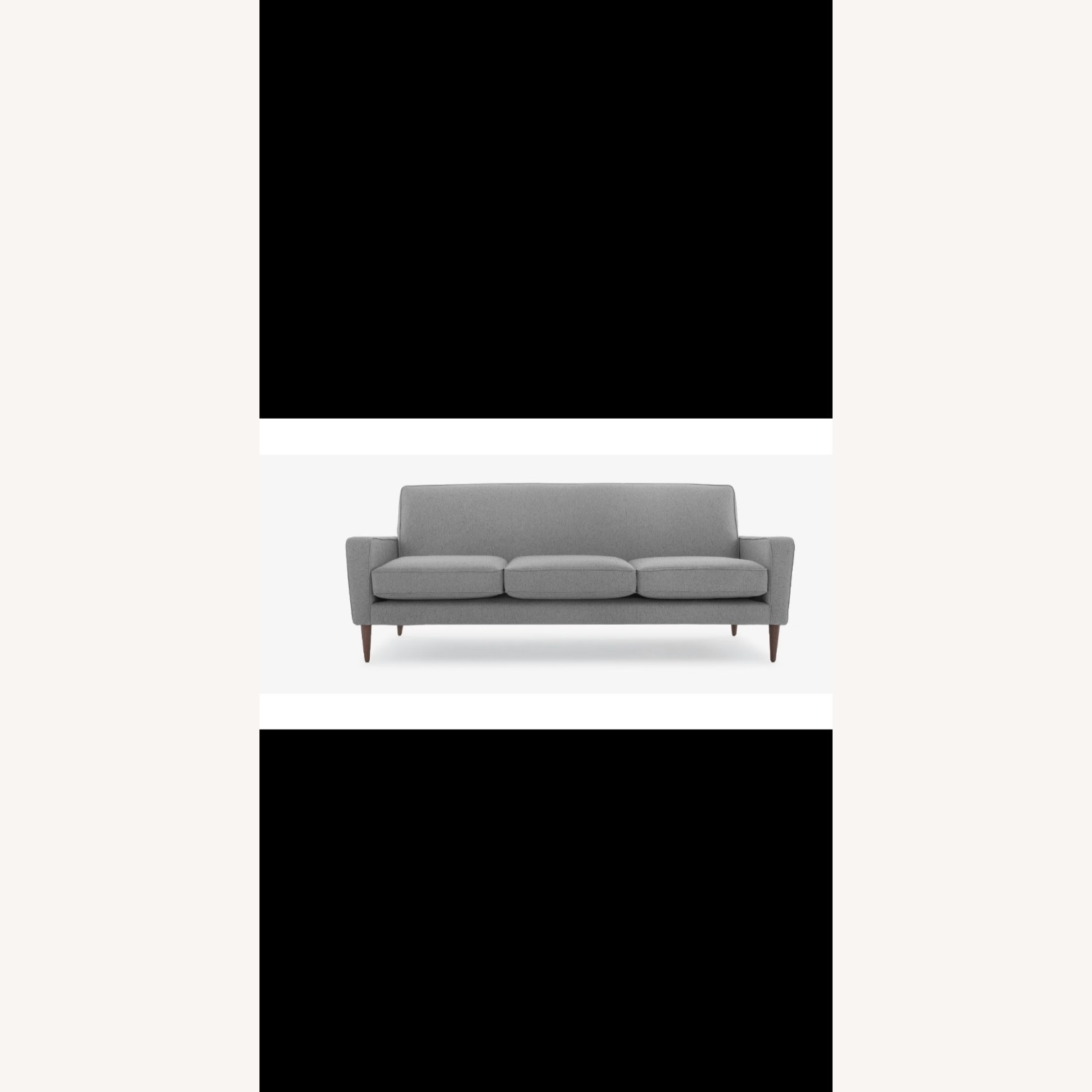 Joybird Winslow Light Gray Fabric 3+ Seater Sofa - image-1