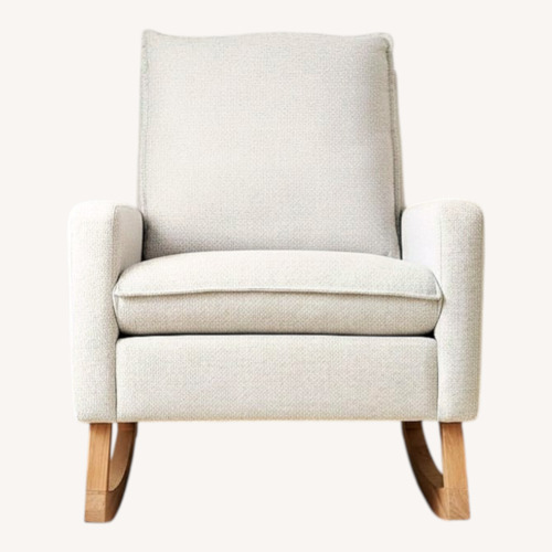 Used West Elm Paxton Convertible Rocking Chair (Boucle) for sale on AptDeco