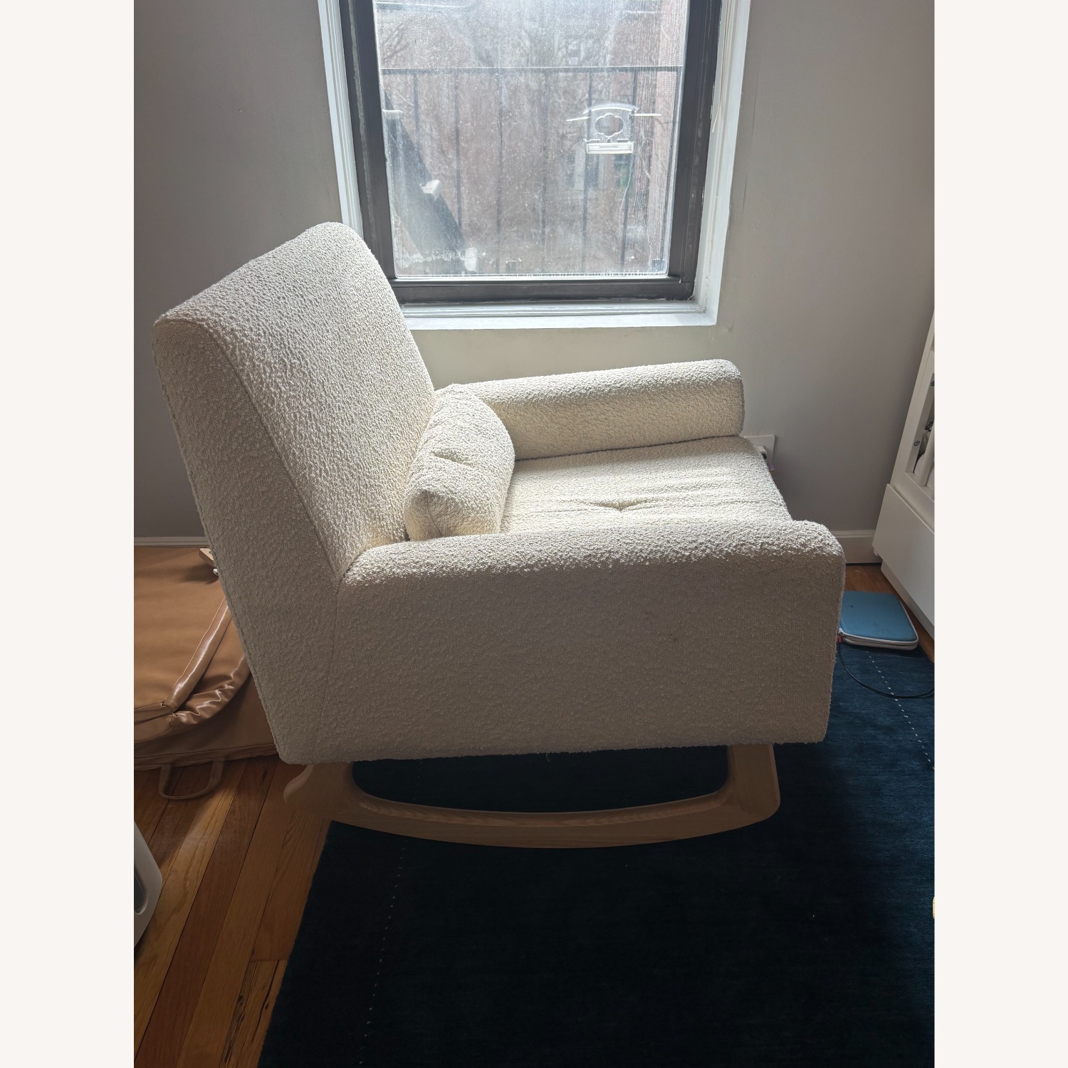 West Elm Paxton Convertible Rocking Chair (Boucle) - image-2