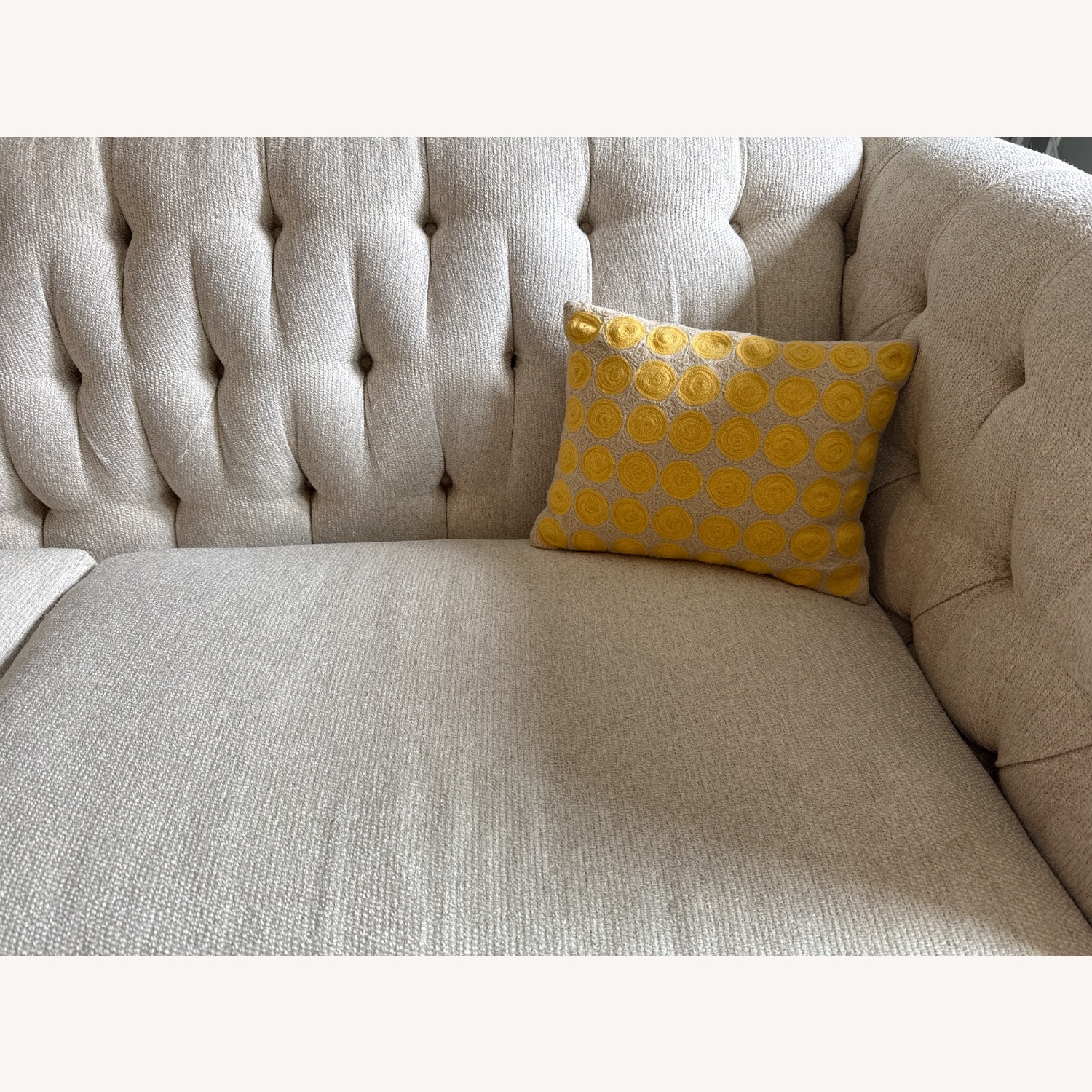 Lillian August Natural Loveseat - image-6