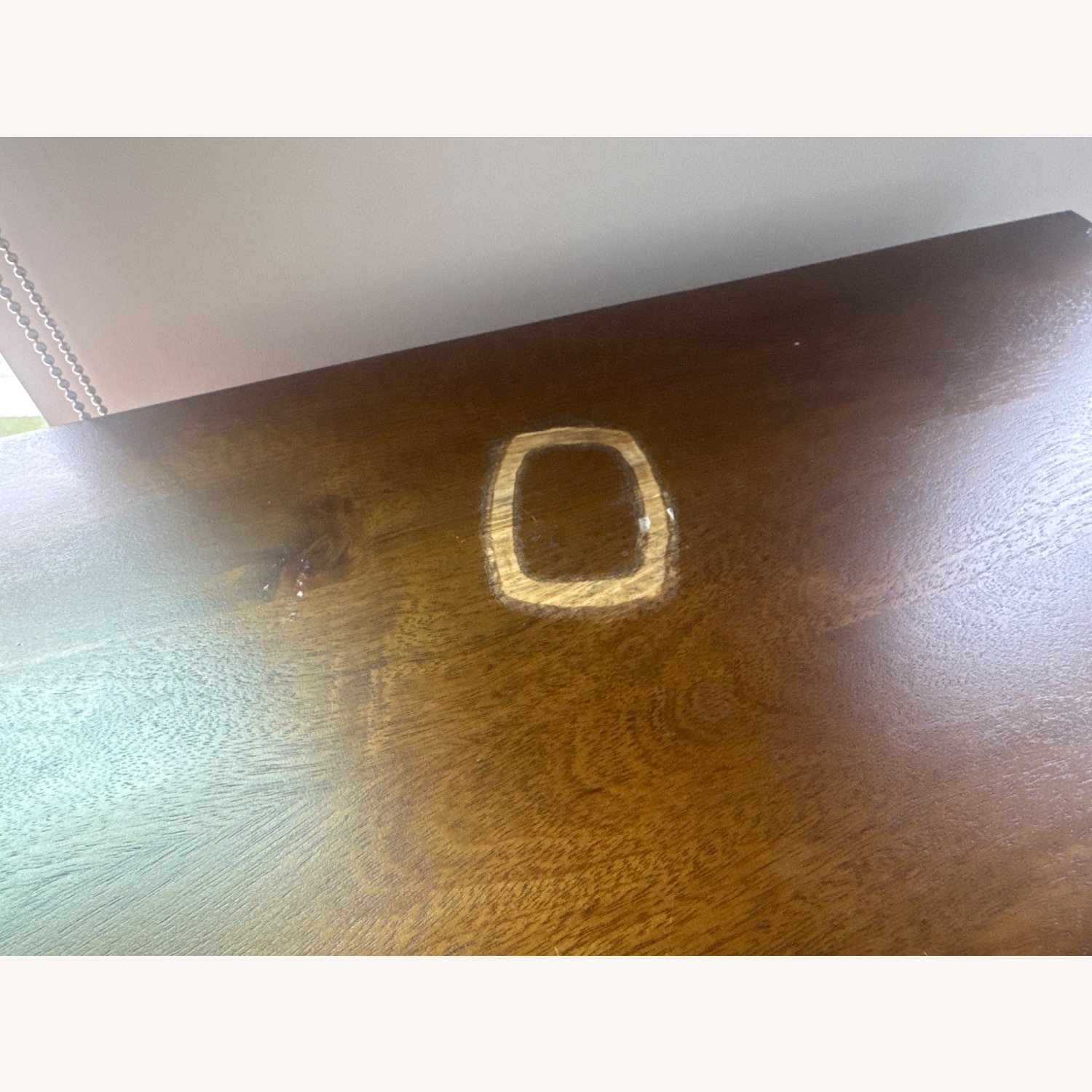 Crate & Barrel  Dark Brown Wood Bar Cart - image-5