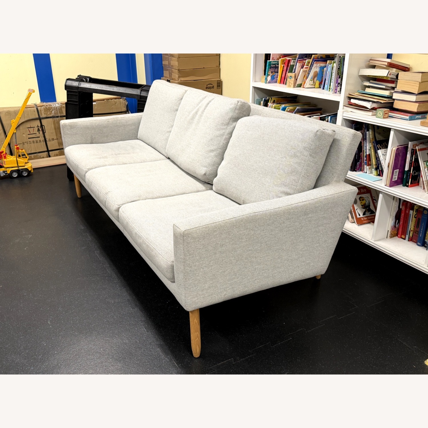 Design Within Reach Raleigh Light Gray Sofa - image-4