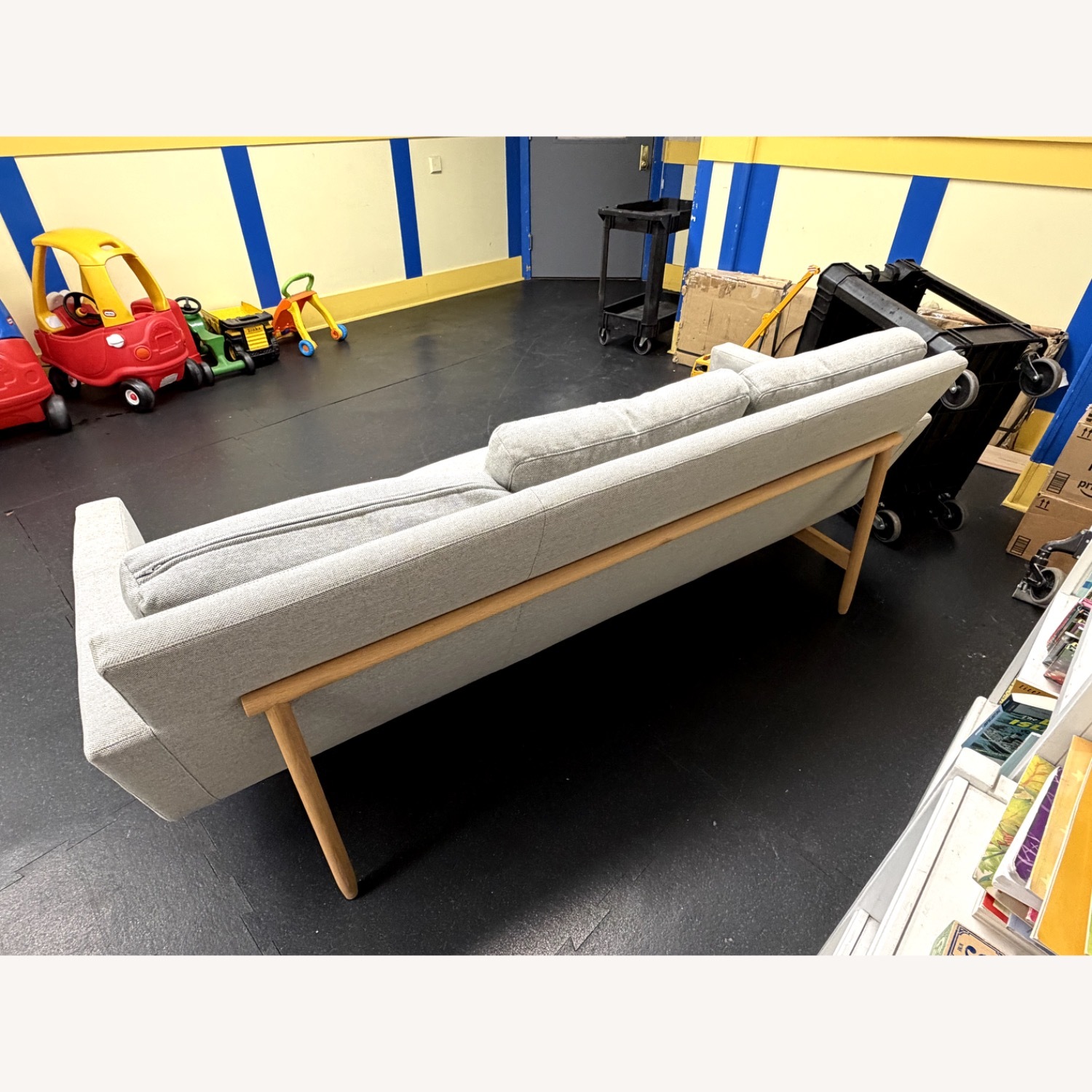 Design Within Reach Raleigh Light Gray Sofa - image-3