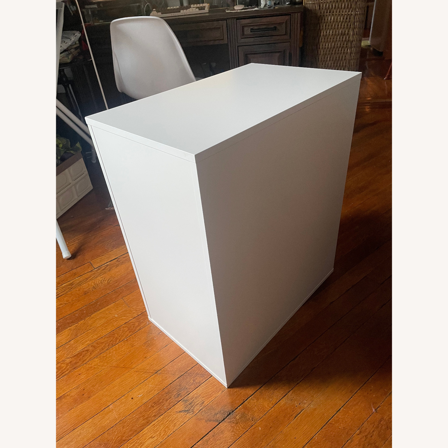 IKEA Alex White Wood Dresser - image-3