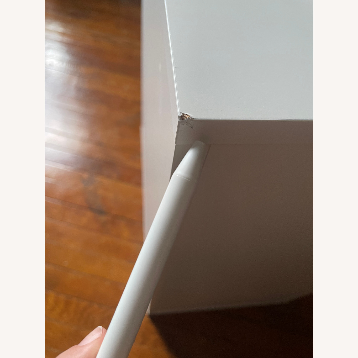 IKEA Alex White Wood Dresser - image-6