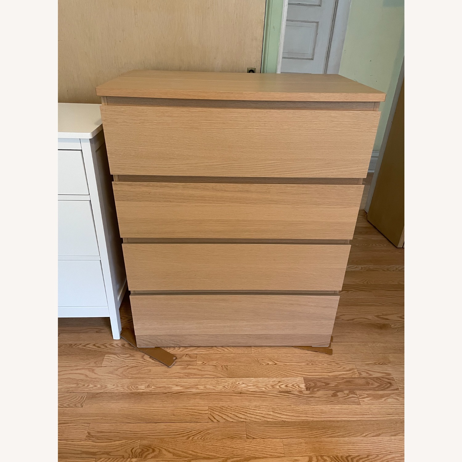 IKEA Malm Light Brown Wood Veneer Dresser - image-3